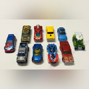 Hot Wheels Car Lot (10pcs)